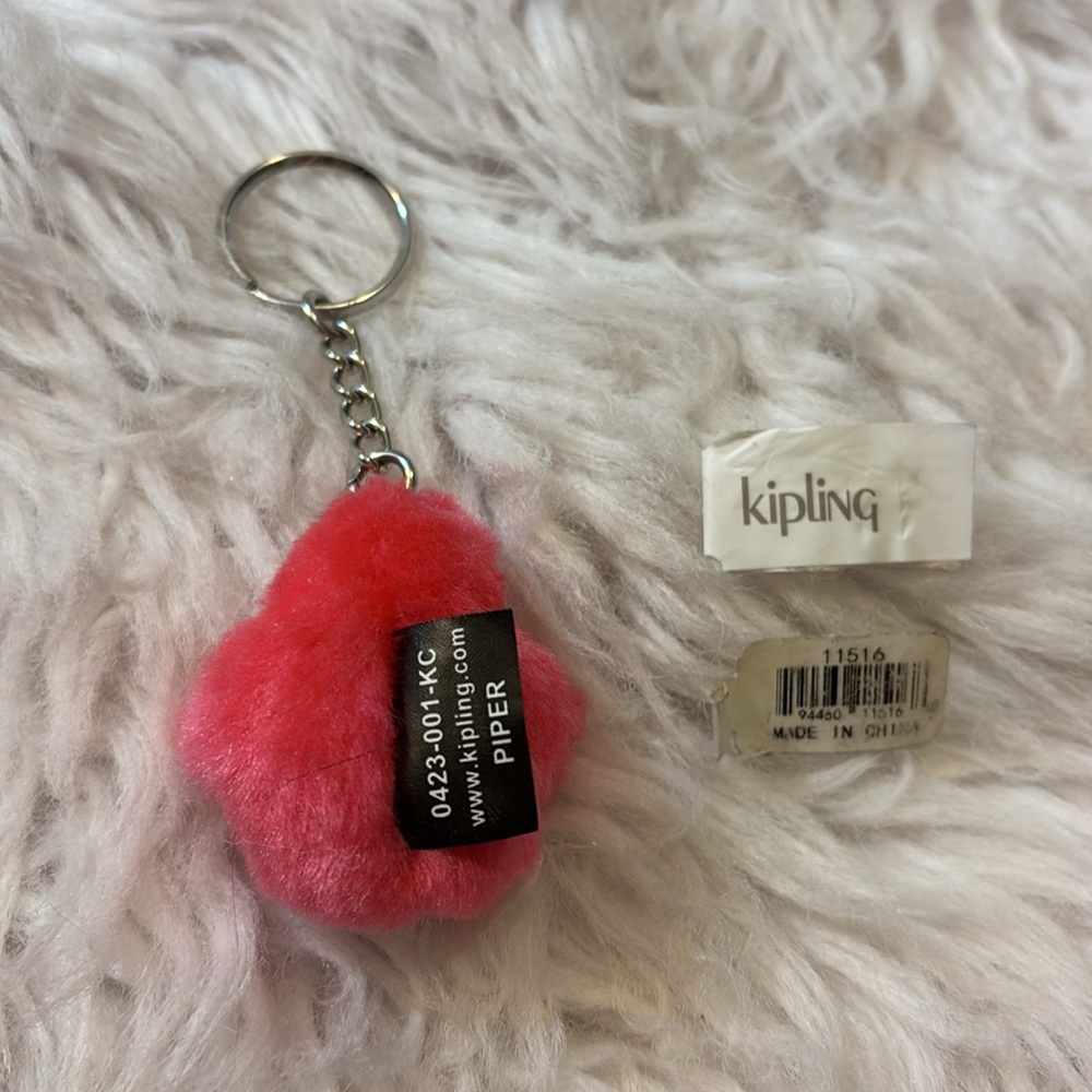 Kipling Monkey Keychain, Pink - Picture 2 of 2